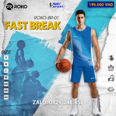 Quần Áo Bóng Rổ ROKO - FASTBREAK