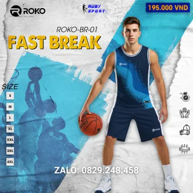 Quần Áo Bóng Rổ ROKO - FASTBREAK
