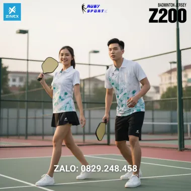 Áo Cầu Lông, Tennis, Pickleball Zinex - Z200 (Nữ)