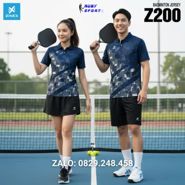 Áo Cầu Lông, Tennis, Pickleball Zinex - Z200 (Nữ)