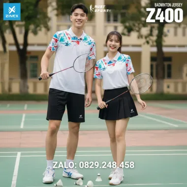 Áo Cầu Lông, Tennis, Pickleball Zinex - Z400 (Nữ)