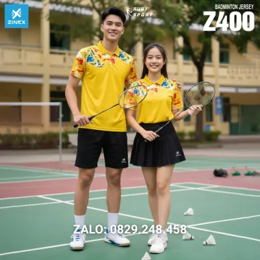 Áo Cầu Lông, Tennis, Pickleball Zinex - Z400 (Nữ)