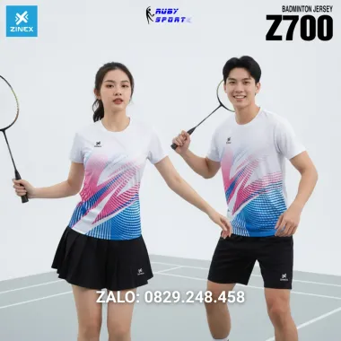 Áo Cầu Lông, Bóng Chuyền, Pickleball Zinex - Z700 - Nữ