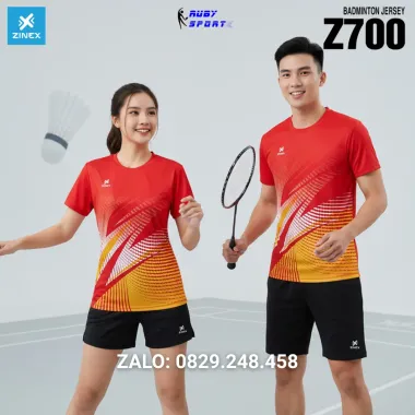 Áo Cầu Lông, Bóng Chuyền, Pickleball Zinex - Z700 - Nữ