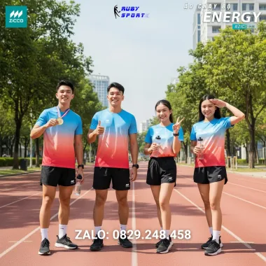 Áo Chạy Bộ ZICCO - ENERGY - NỮ