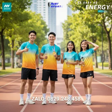 Áo Chạy Bộ ZICCO - ENERGY - NỮ