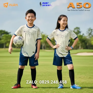 Quần Áo Bóng Đá AURA - A50 (Trẻ Em)