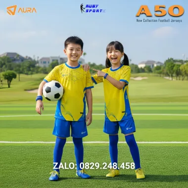 Quần Áo Bóng Đá AURA - A50 (Trẻ Em)