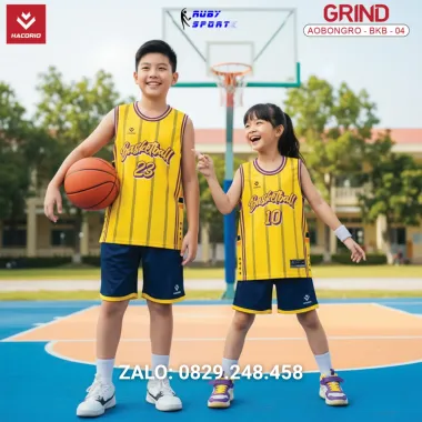 Quần Áo Bóng Rổ Trẻ Em HACORIO - GRIND
