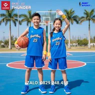 Quần Áo Bóng Rổ Trẻ Em HACORIO - THUNDER
