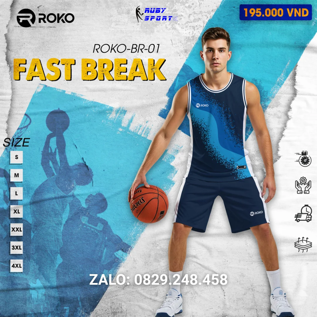 Quần Áo Bóng Rổ ROKO - FASTBREAK