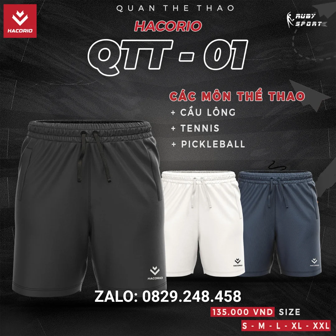 Quần Thể Thao HACORIO QTT - 01 - Form dài