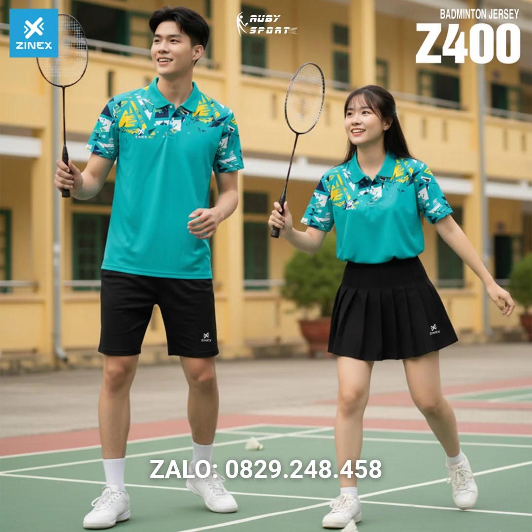 Áo Cầu Lông, Tennis, Pickleball Zinex - Z400 (Nữ)