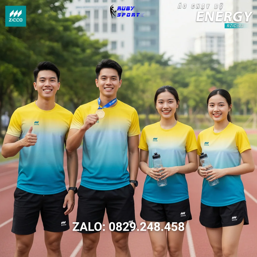 Áo Chạy Bộ ZICCO - ENERGY - NAM
