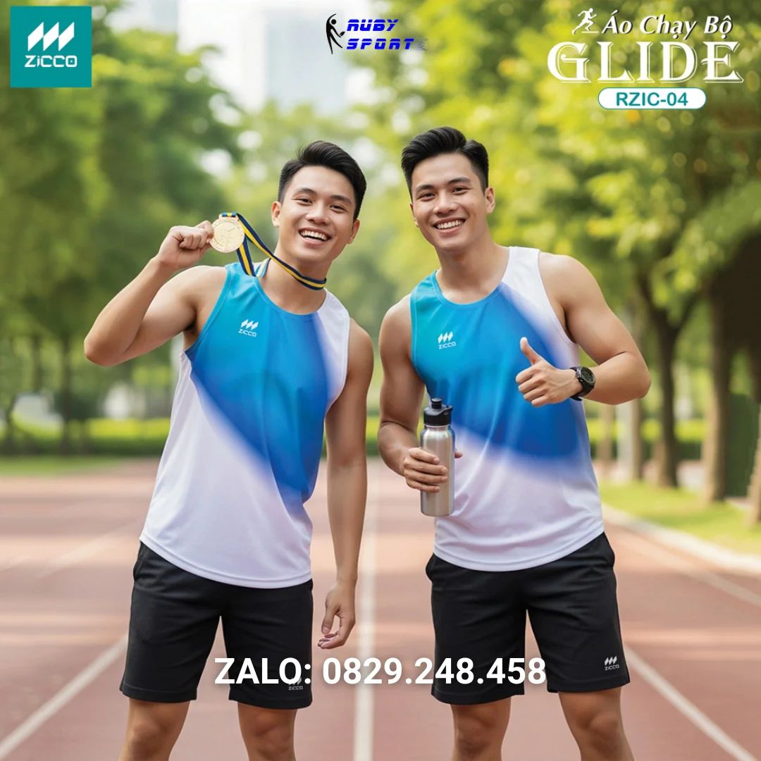 Áo Chạy Bộ Sát Nách ZICCO - GLIDE