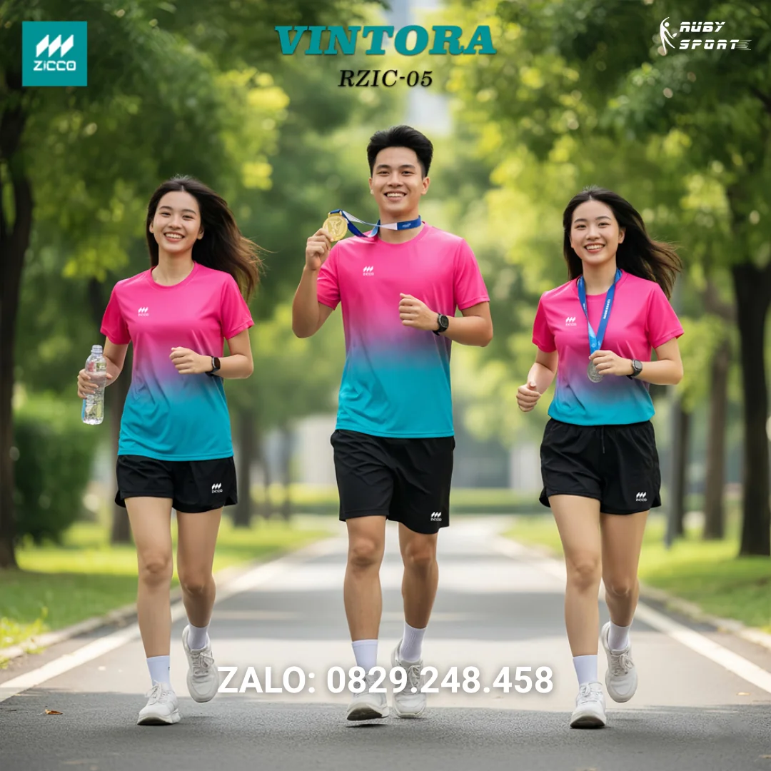 Áo Chạy Bộ ZICCO - VINTORA - NỮ
