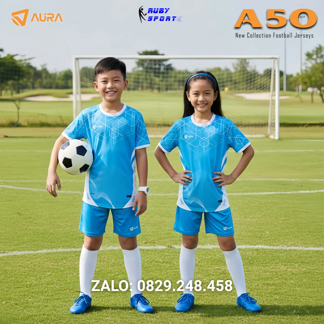 Quần Áo Bóng Đá AURA - A50 (Trẻ Em)