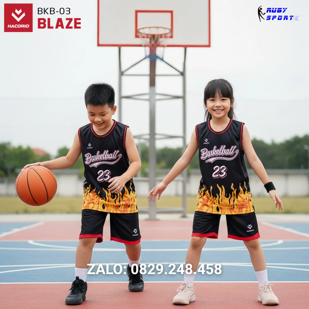 Quần Áo Bóng Rổ Trẻ Em HACORIO - BLAZE