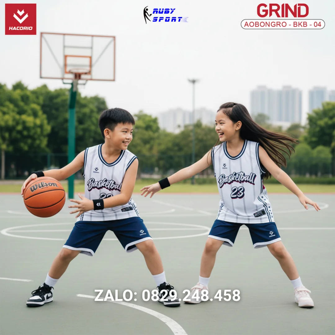 Quần Áo Bóng Rổ Trẻ Em HACORIO - GRIND